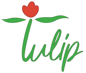 tulip floral and event design atlanta, ga and 30a, florida logo