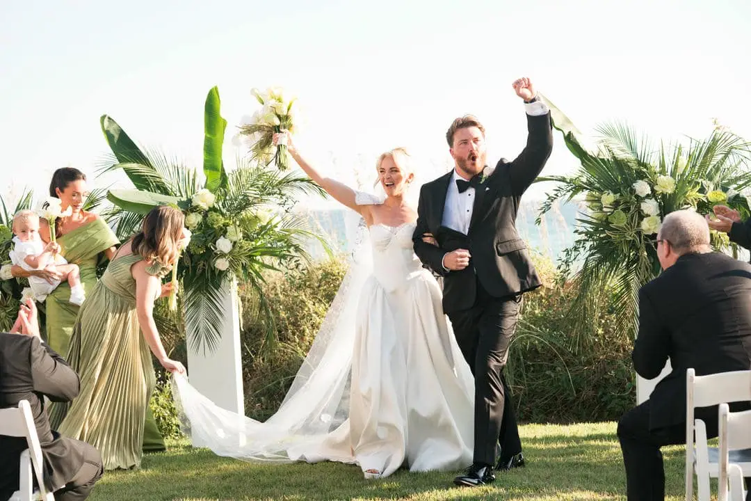 after the i do the bride and the groom